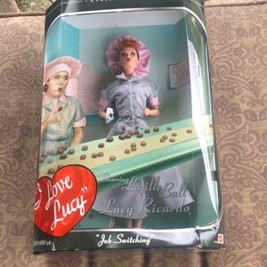 Mattel I Love Lucy Doll - Pink and Gray
